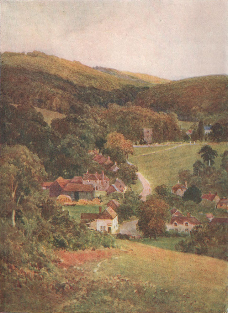 Bradenham, near West Wycombe, Buckinghamshire, by Harold Sutton Palmer 1929